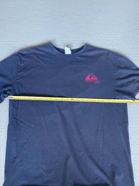 Quicksilver Tee Dress Faded Black Red Print